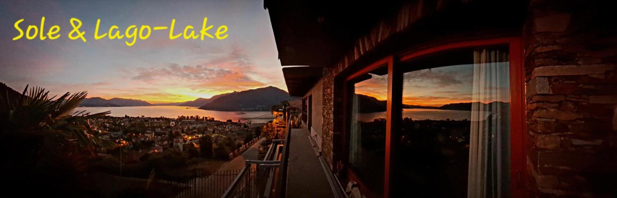Sole & Lago-Lake Maccagno Exteriér fotografie